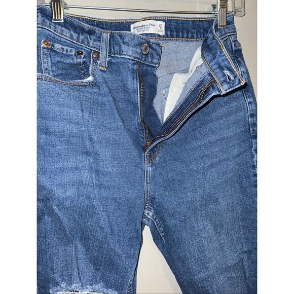 Abercrombie & fitch curve love the ankle straight ultra high rise 4/27 #714 - Picture 4 of 8